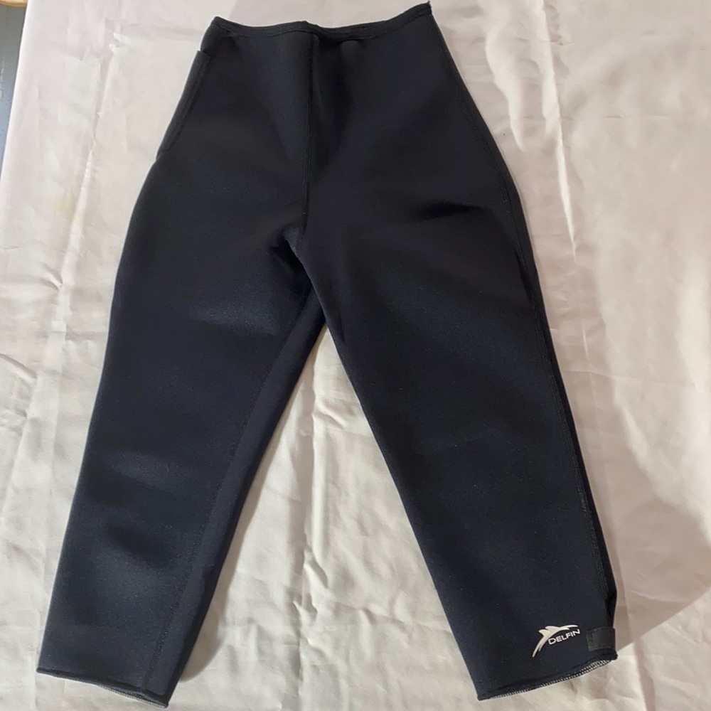 Delfin far infrared sauna neoprene hot yoga pants